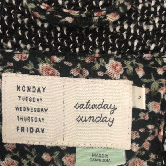 Anthro Saturday Sunday Marled Knit Motto Jacket - Picture 7 of 8